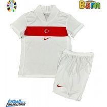 Tyrkia Hjemmedraktsett Barn EM 2024 Kortermet (+ Korte bukser)